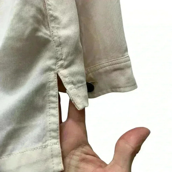 ANTROPOLOGIE CURRENT AIR LIGHT WEIGHT OVER SIZED CORDUROY SHACKET PINK SIZE M - Picture 6 of 14